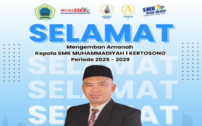 SELAMAT DAN SUKSES ATAS AMANAH BARU